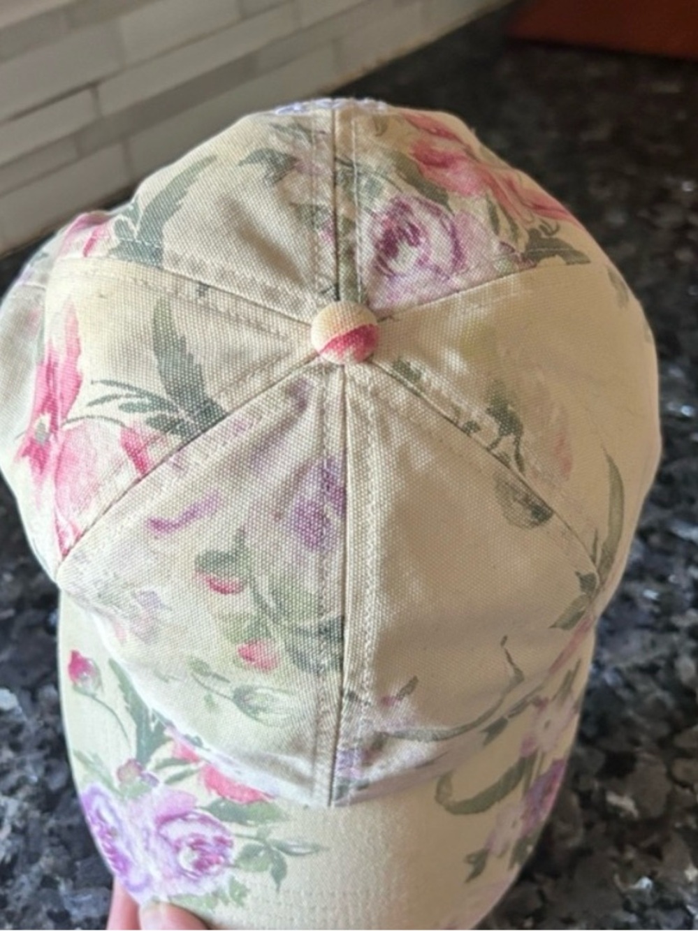 Gap x LoveShackFancy Floral Large Tote Bag & Matching Hat Set - Picture 6 of 10